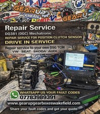 DQ380 DQ381 Mechatronic Repair Clutch Position Sensors DRIVE IN SERVICE