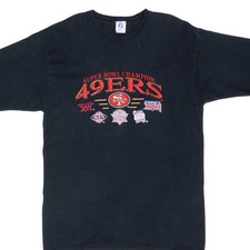 VINTAGE NFL SAN FRANCISCO 49ERS SUPERBOWL 1994 TEE SHIRT LARGE MADE IN USA