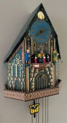 Nuremberg Church of our Lady West Germany musical cuckoo clock