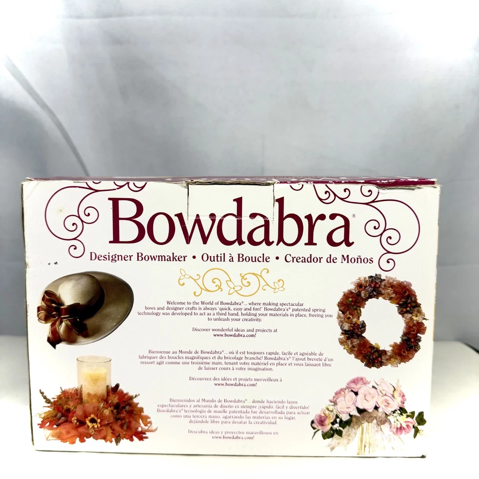 Bowdabra Designer Bowmaker Kit With Basic Techniques DVD Manual - Image 2 of 4