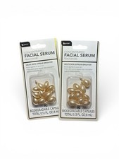 Lot of 2   b.pure Niacinamide Facial Serum Capsules   10 Ct Brightening Skincare