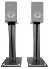 Pair 26" Bookshelf Speaker Stands For Dayton Audio B652 6.5" Bookshelf Speakers
