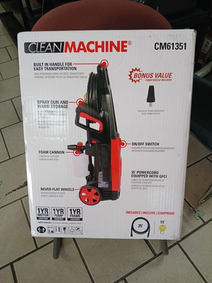 #ad #ad Simpson Clean Machine CM61351 Electric Pressure Washer 1700 PSI $164.99