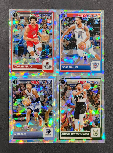 2023-24 NBA Hoops Premium Stock ICE PRIZMS 1-200 You Pick - 2 Card Minimum