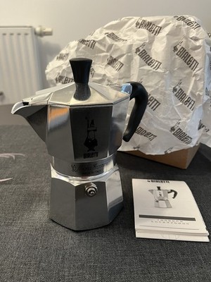 Bialetti Moka Express 2-Tassen-Expressokannen - Silber (1168)