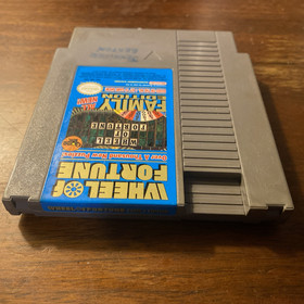 Wheel of Fortune -- Family Edition (NES, 1990) (NES-047)