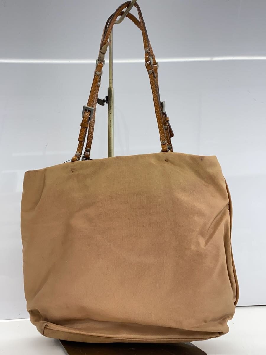 PRADA Handbag Nylon CML Plain Authentic Rare Exce… - image 3