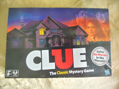  Vintage 2011 Clue Who Done It Classic Board Game PB Complete Good Condition A