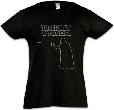 Darts V Kids Girls T-Shirt Darth Fun Player Arrow Vader Arrows Sport Sports Pub