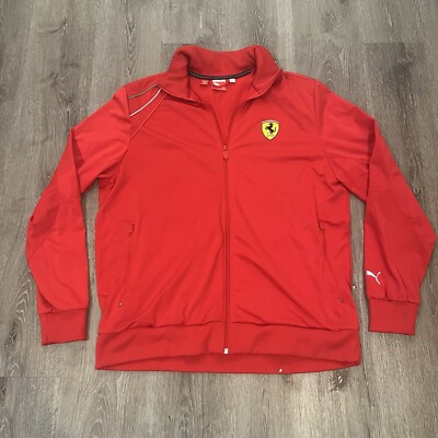 Scuderia Ferrari PUMA Full Zip Jacket Size Men s 2XL