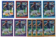 x10 Jack Leiter 2023 Donruss ALL Holo Parallel #58 Rookie Card RC lot Red SN#d!!