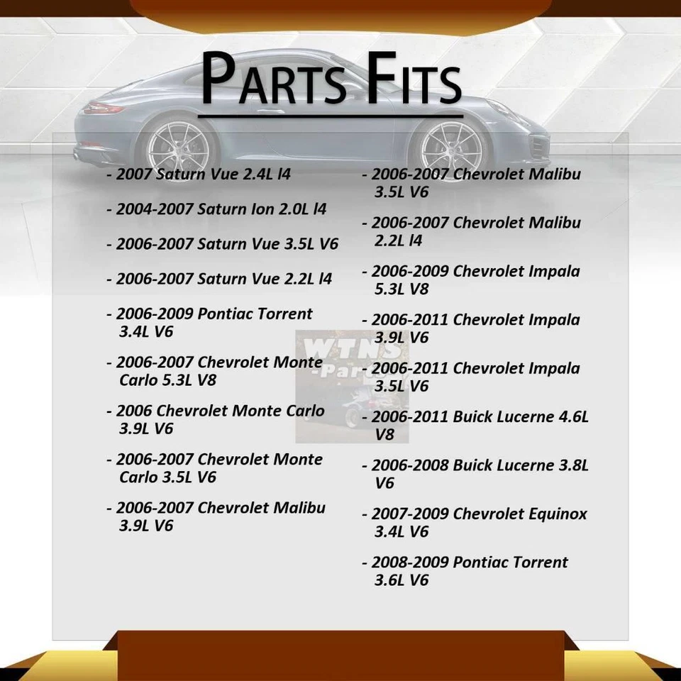 Conjunto de luces antiniebla izquierda derecha 2x para Chevrolet Impala 5,3 L 2006-2009 Foto 2 de 4