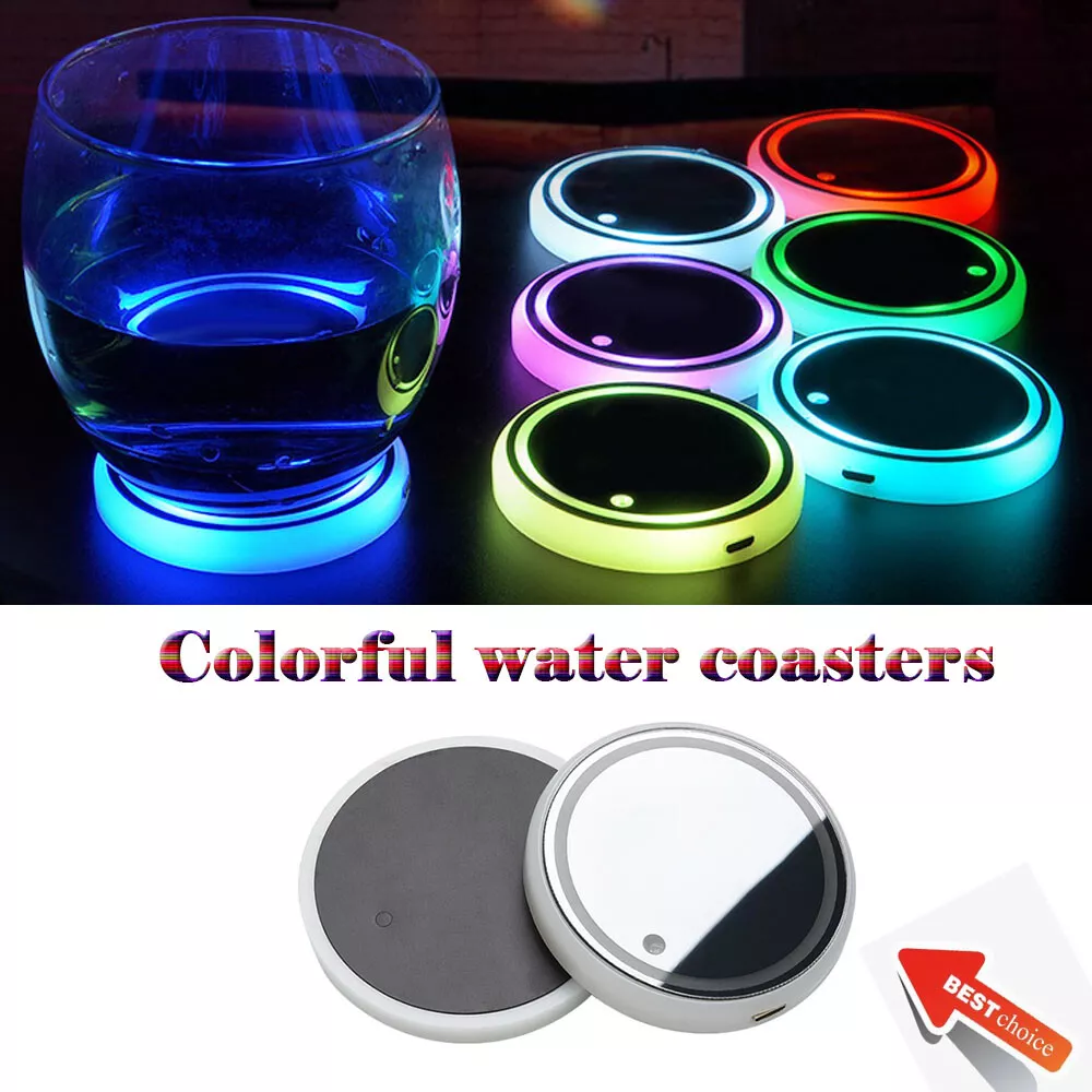 Led light 2024 cup holder