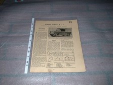 AUSTIN GIPSY MOTOR TRADER SERVICE INFORMATION SHEETS. FREE U.K. POST