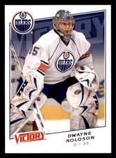 2008-09 Upper Deck Victory #117 Dwayne Roloson Edmonton Oilers