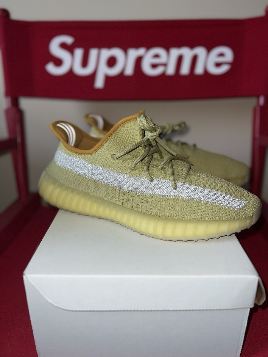 adidas gazelle silver green womens Adidas Yeezy Boost 350 V2 Marsh FX9034 Size 12/13.5W main image 0