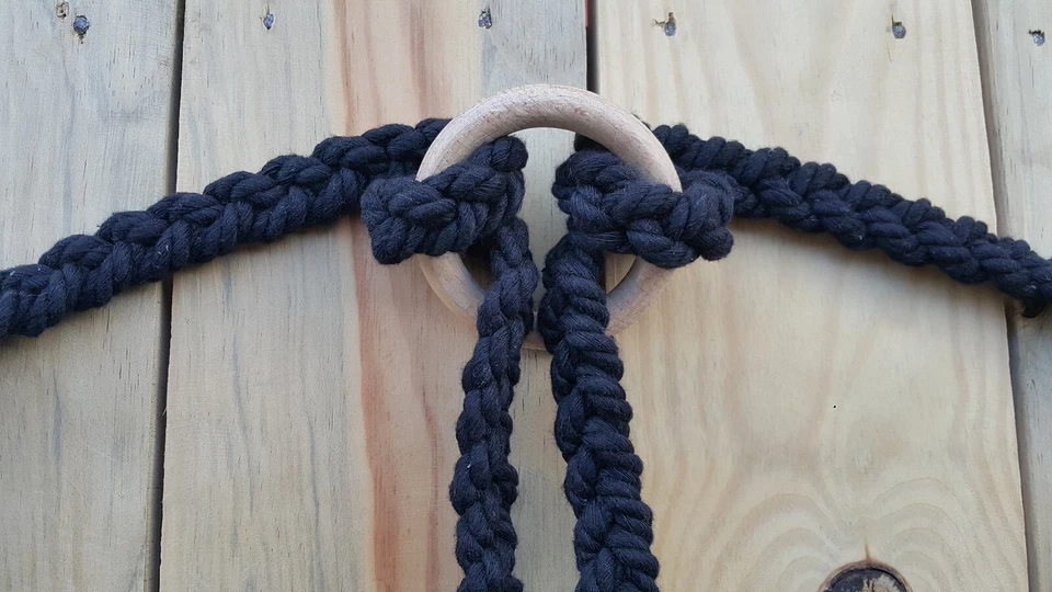 Cinturón y pulsera envolventes negros, cinturón trenzado con borla de macramé utilitario hecho a mano para mujer Foto 3 de 4