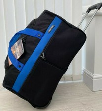LARGE 41L TRAVEL HOLDALL LUGGAGE FLIGHT CABIN CARGO WORK GYM SPORTS BAG 20" UK