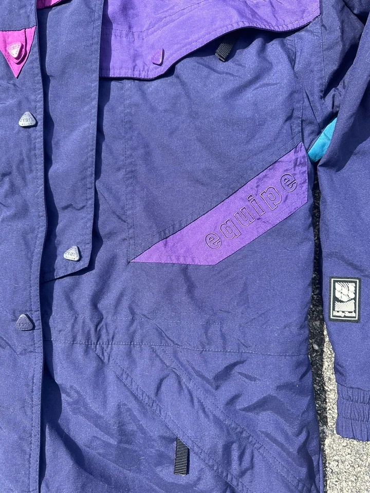 Chaqueta de esquí vintage Helly Hansen Equipe talla M HellyTech impermeable transpirable Foto 4 de 4