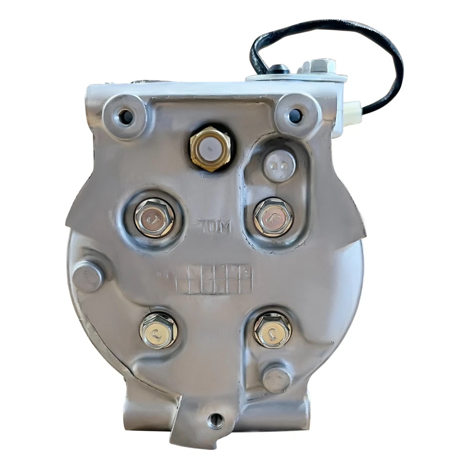 Nuevo compresor de aire acondicionado OEM sin embrague 38810-PM9-S01 para Honda CRX 1,5 L, 1,6 L 1988 Foto 4 de 4