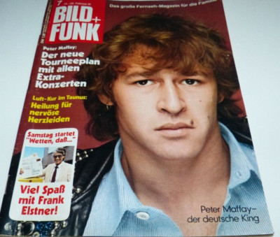 Bild und Funk 7/1981 Peter Maffay/Captain Future/Matt und Jenny/Waltlons