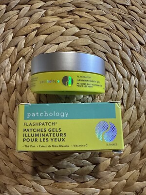 Patchology Flashpatch Illuminating Eye Gels - 15 Pairs - New in Box