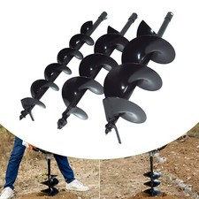 4'' 6'' 8'' Drill Bits Kit Auger Post Hole Gas Powered Earth Digger Fence Ground