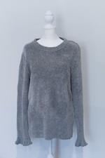 BNWT Elie Tahari EMBLA SWEATER PLATINUM Size M 348 retail
