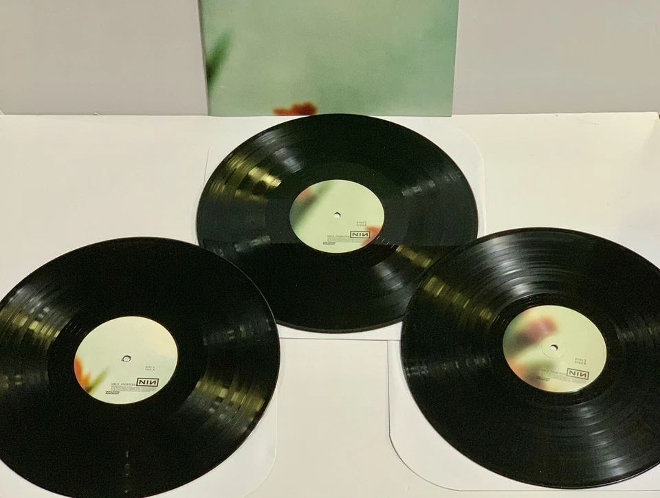 Nine Inch Nails The Fragile 3LP 12” Vinyl Halo Fourteen 1st Press 1999 Nothing - Image 4 of 4