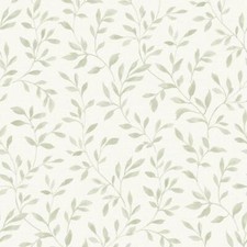 Grandeco Narine Sage Green Wallpaper Floral Leaves Textured Paste The Wall Vinyl