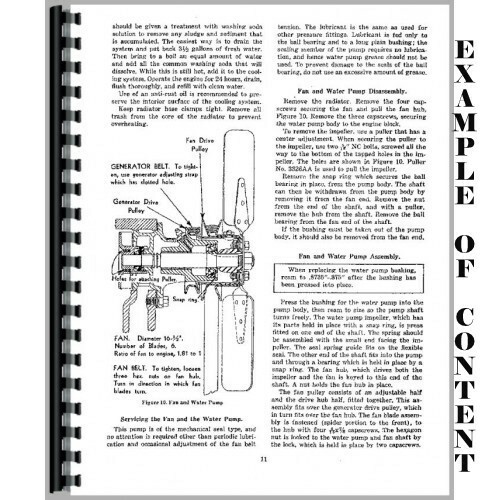 Ford 460 V8 Engine Service Repair Manual New Holland 1089 1095 Bale Wagon Engine