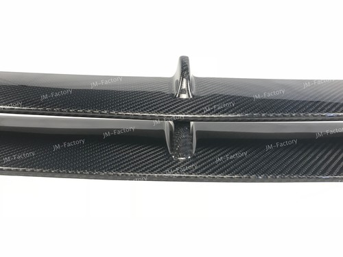 Labio de parachoques delantero de carbono real apto para Mercedes-Benz W205 C205 C63 AMG 4 puertas 15-21 - Imagen 6 de 10