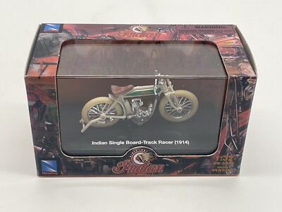 NEW RAY 1:32 Motorrad ,,Indian Scout Board-Track Racer ( 1940 ),, - ,NEU in OVP,