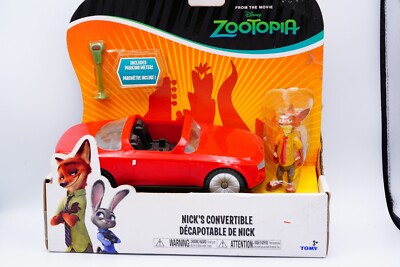 Zootopia Nick's Convertible Car Disney Tomy TARA Japan