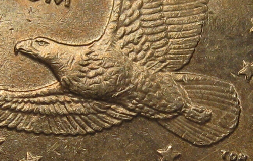 ERROR: 2000-P Sacagawea Native American Dollar Wounded/Speared Eagle Variety.
