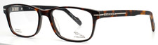 JAGUAR 39112 4097 Tortoise Mens Rectangle Full Rim Eyeglasses 53-17-140 B:37