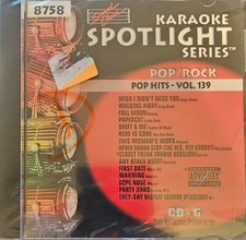 SC8758 POP HITS NEW WRAPPED IN PLASTIC SOUND CHOICE KARAOKE LOT 250