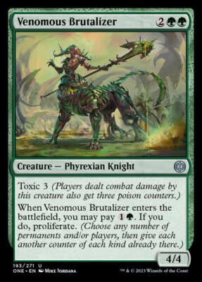 Venomous Brutalizer [Phyrexia: All Will Be One] Magic MTG