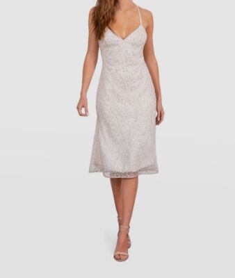 helsi white dress Pearl Back Midi HELSI Women's Renee Beaded Floral