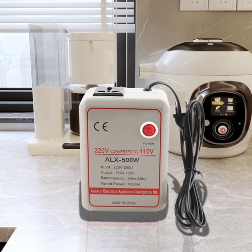 Transformador 220V a 110V 500W Home Peak Volpungswandler Step Down Converter - Imagen 8 de 12
