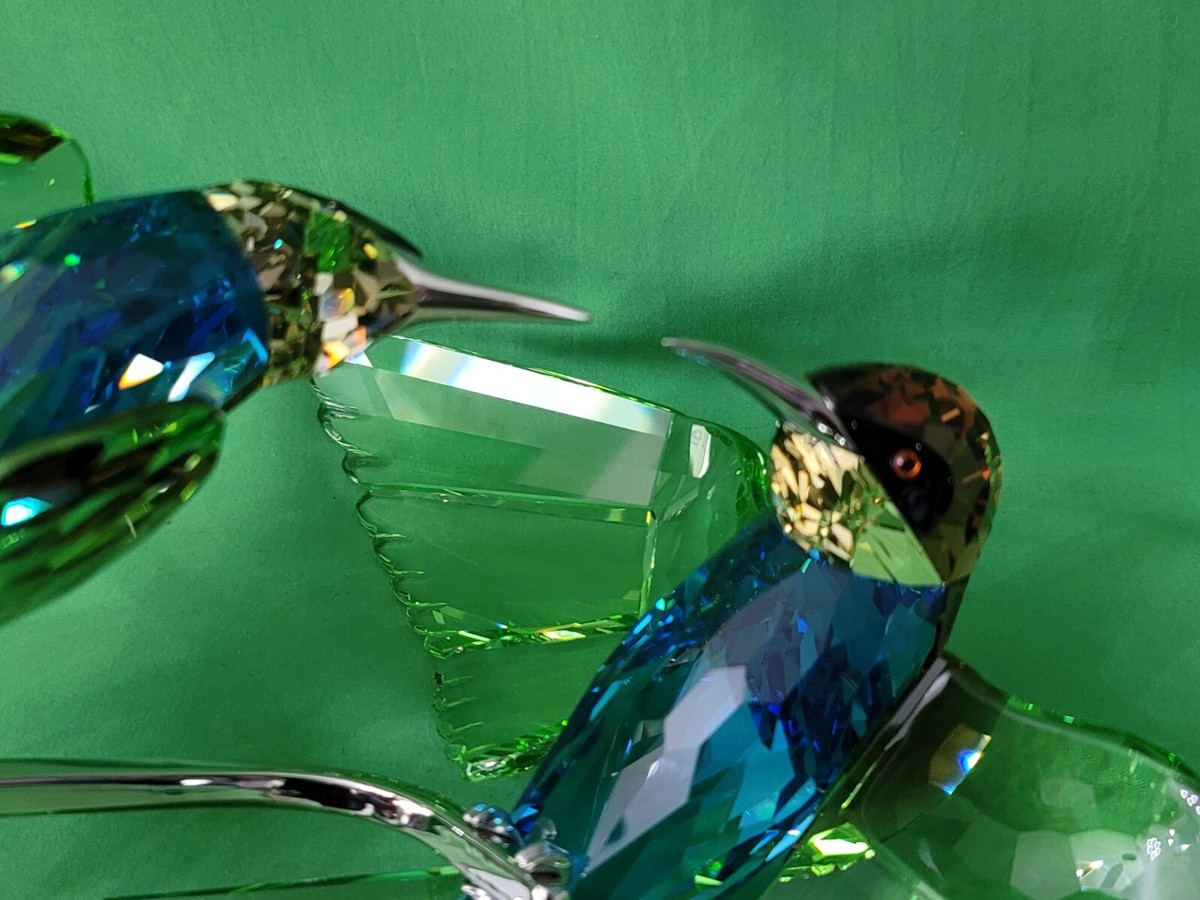 ✨️SWAROVSKI✨️　人気❗️　エリカとエリオット　クリスタル フィギュア スワロフスキー エリオット エリカ ペア - メルカリ