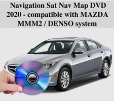 MAZDA DVD DISC MAP UPDATE for CORE 2 , MMM2 NAVIGATION DVD UK & EUROPE 2020