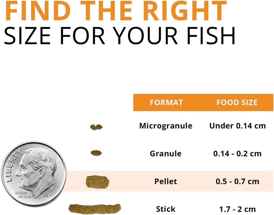 Alimento para peces dorados Fluval Bug Bites, pellets para peces de tamaño mediano a grande, 3,5 Foto 3 de 4