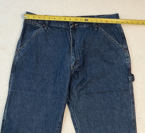 Jeans carpenter classici da uomo Wrangler Authentics taglia: 36x34 NUOVI - Foto 4 di 9