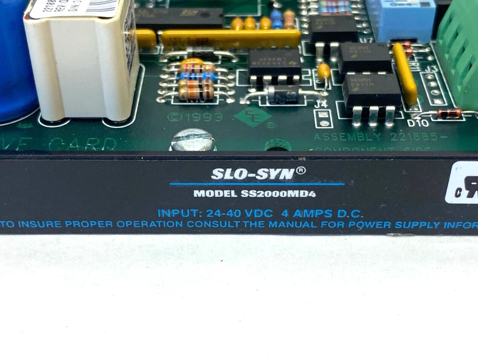 Superior Electric SS2000MD4 SLO-SYN Programmable Step Motor Controller 24~40VDC - Image 4 of 4
