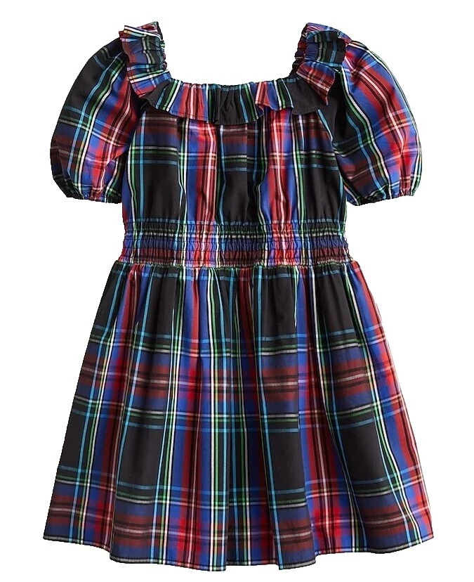 Navidad 100% Algodón Talla 6 Vestidos para niñas