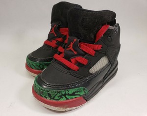 jordan spizike black green red