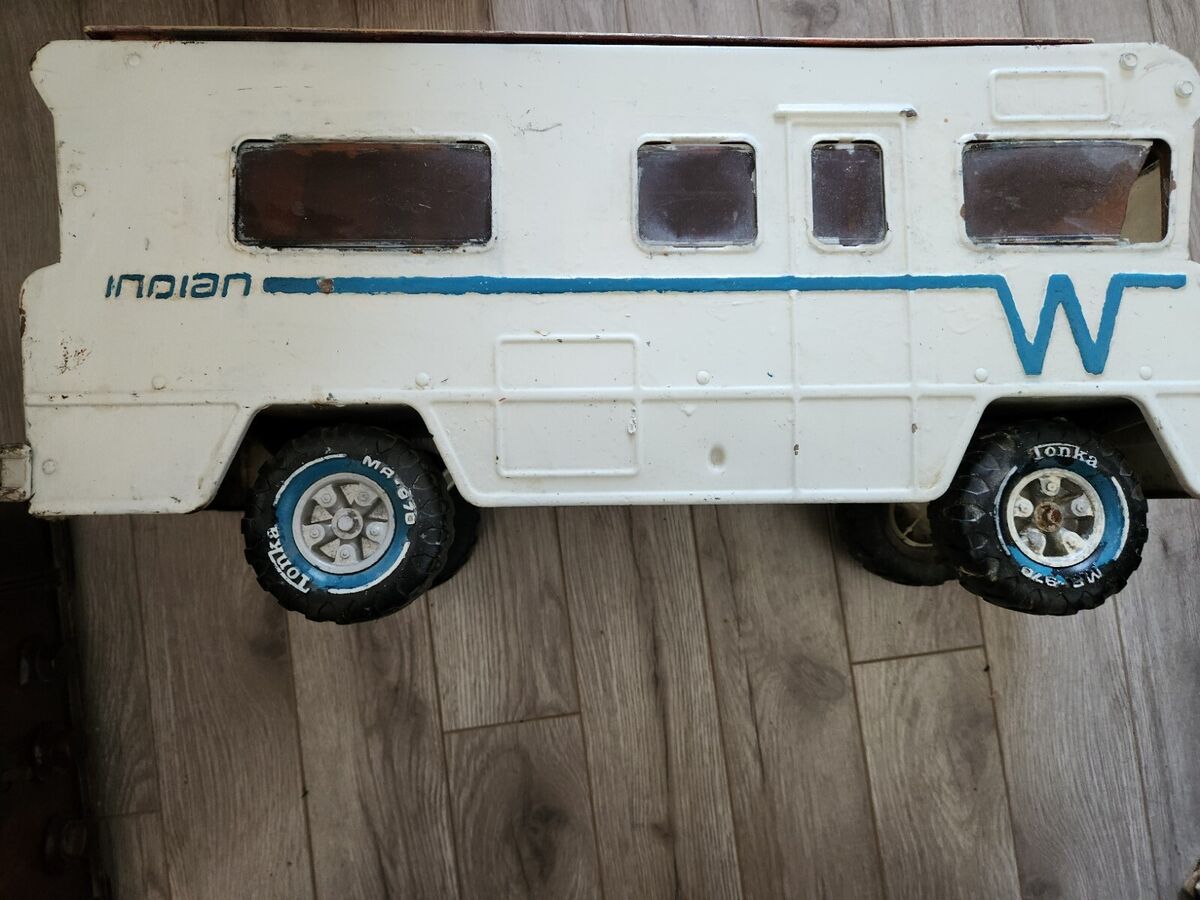 1970s Vintage Tonka Winnebago Indian RV Camper Toy 22 1970s Vintage Tonka Winnebago Indian RV Camper Toy 22