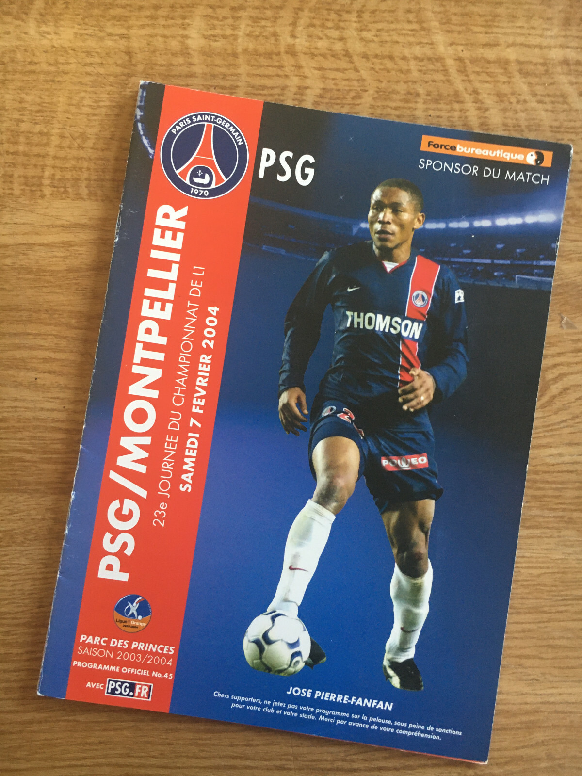 le programme du jour : 7 mars 1996, Parme - PSG - Paris.canal-historique