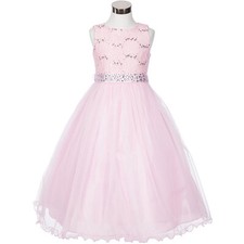 PINK Size 14 Flower Girl Dress Birthday Recital Bridesmaid Graduation Prom Party